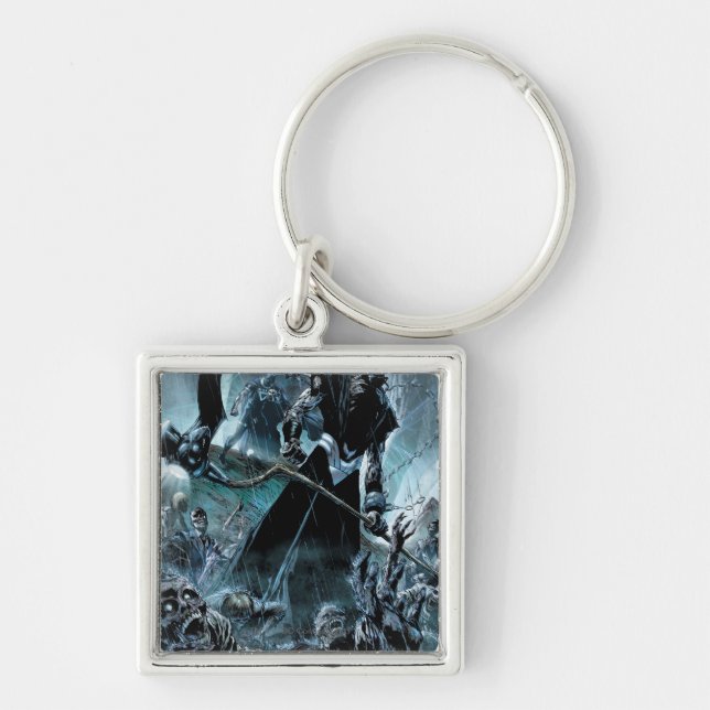 Panel für schwarze Laterne Schlüsselanhänger (Vorne)