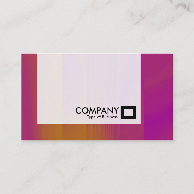 Panel: Orange und Magenta Visitenkarte (Vorderseite)