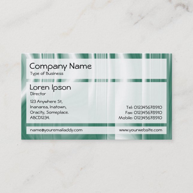 Panels 02 - Glaswerke 02 Visitenkarte (Vorderseite)