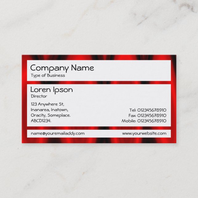 Panels - Flammenhalle 02 Visitenkarte (Vorderseite)