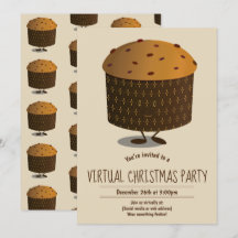 Panettone Character Virtual Christmas Party