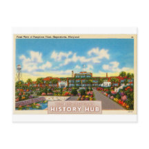 Pangborn-Pflanze Historischer Neudruck Postkarte
