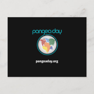 Pangea Day Postcard Postkarte