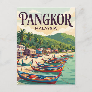 Pangkor-Insel Malaysia Postkarte