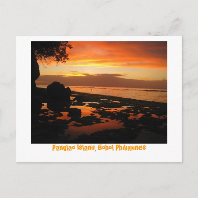 Panglao Island, Bohol Philippinen Postkarte (Vorderseite)