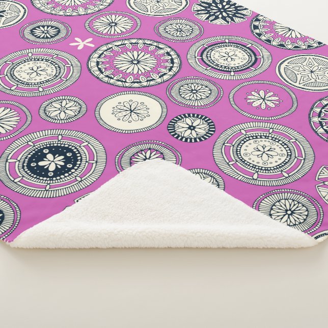 Pango magenta sherpadecke (3/4)