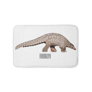 Pangolin-Cartoon Badematte