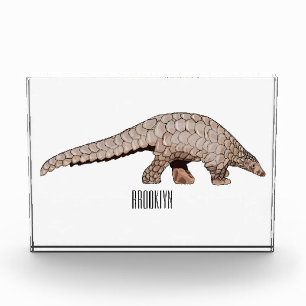Pangolin-Cartoon Fotoblock