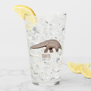 Pangolin-Cartoon Glas