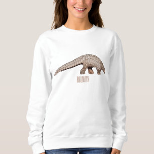 Pangolin-Cartoon Sweatshirt
