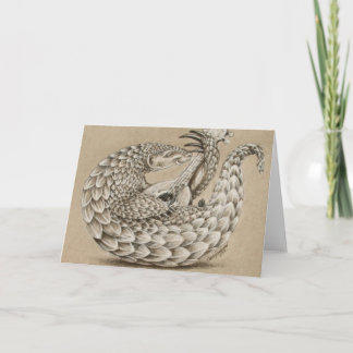 Pangolin durch TACS Grußkarte Karte