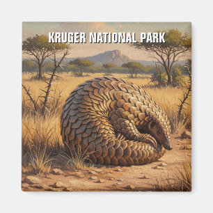 Pangolin im Kruger-Nationalpark Südafrika Magnet