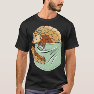 Pangolin in einer Tasche, Niedlich für Kinder T-Shirt