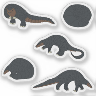 Pangolins Aufkleber