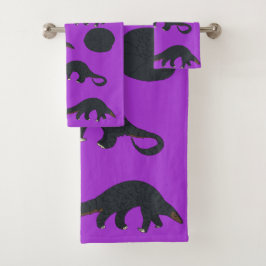 Pangolins Badhandtuch Set