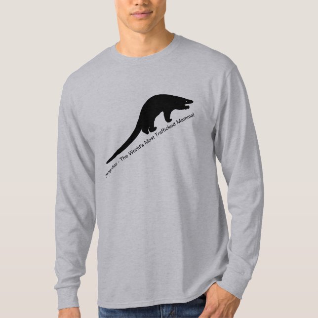 Pangolins - das gehandelte Säugetier der Welt T-Shirt (Vorderseite)