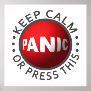 Panic Button Poster