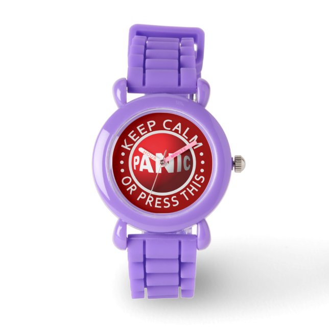 Panic Button Uhren (Vorderseite)
