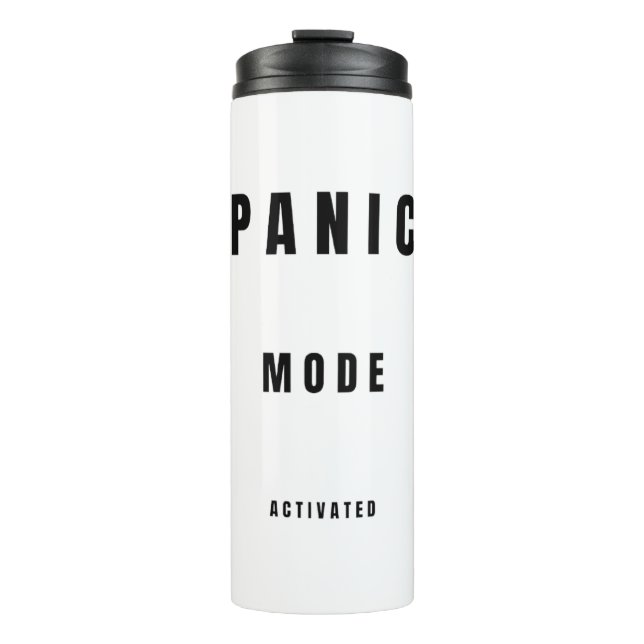 Panic Mode Activated – Limited Edition 781 Thermosbecher (Vorderseite)
