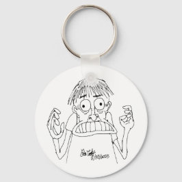panicky cartoon character schlüsselanhänger