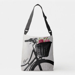 Panier de bicyclette de sac mortuaire croisé à