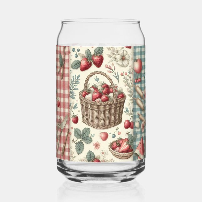 Panier de fruits Gingham Fun (Recto)