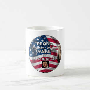 Panier de tasse de café d'atout de Deplorables