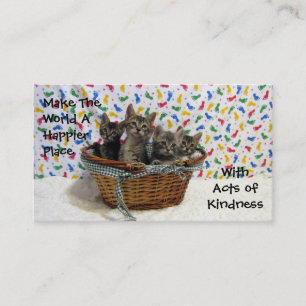 Panier des cartes des Chats tigrés RAOK (taille de