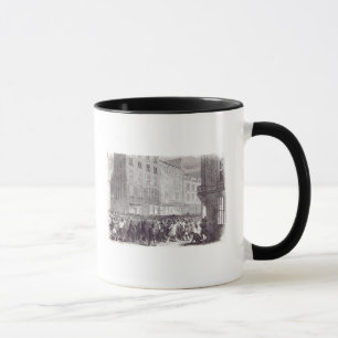 Panieren Sie Aufstand, im Rue-du Faubourg St. Tasse