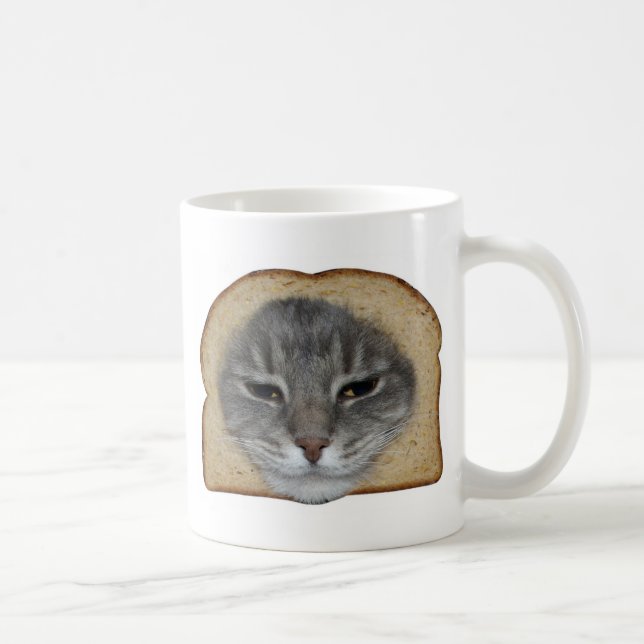 Panierte Katze Kaffeetasse (Rechts)