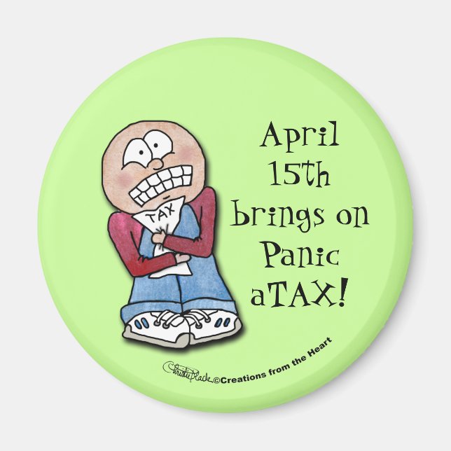 Panik aTAX! Magnet (Vorne)