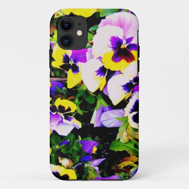 Panik-Blume Case-Mate iPhone Hülle (Rückseite)