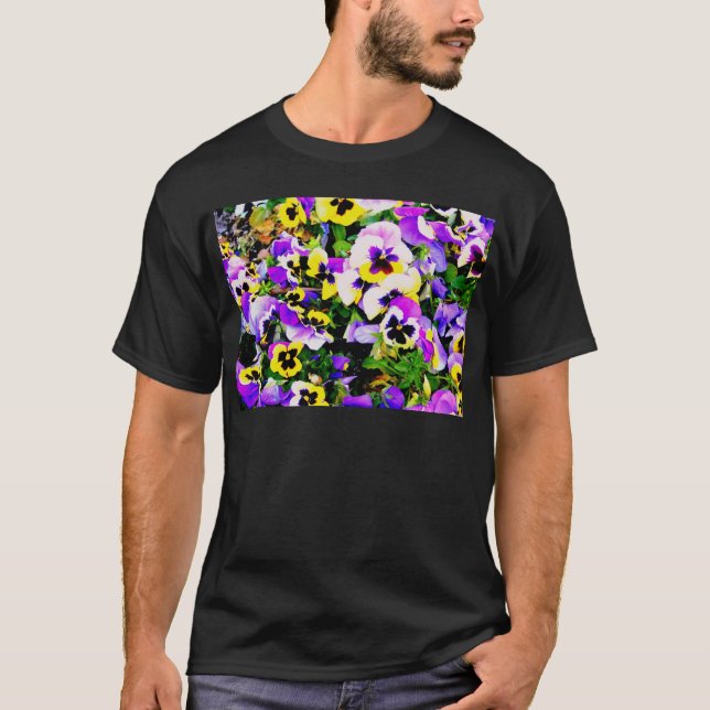 Panik-Blume T-Shirt (Vorderseite)