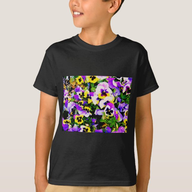 Panik-Blume T-Shirt (Vorderseite)