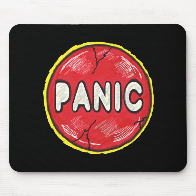 Paniktaste Mousepad (Vorne)