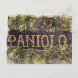 Paniolo mit Lei Postkarte