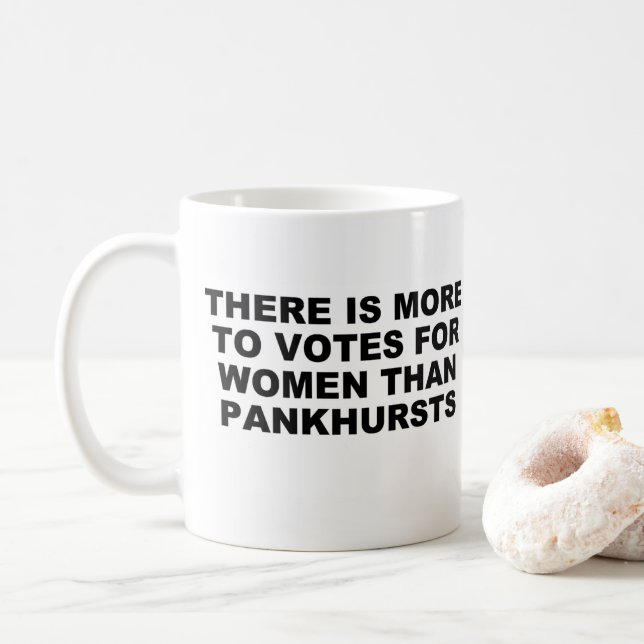 Pankhurst-Tasse Kaffeetasse (Mit Donut)