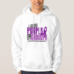 Pankreatischer Krebs trage ich Lila für meinen Hoodie