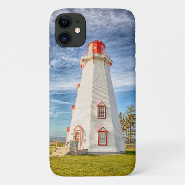 Panmure Island Leuchtturm Case-Mate iPhone Hülle (Rückseite)