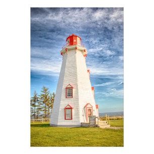 Panmure Island Leuchtturm Fotodruck