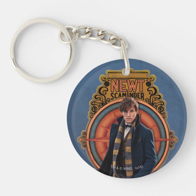 Panneau Art Nouveau NEWT SCAMANDER™ Walking (Devant)