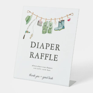 Panneau Baby shower Petit Pêcheur au calmar