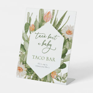 Panneau Baby shower Taco Bar