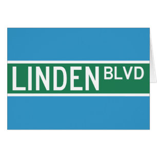 Panneau Boulevard Linden