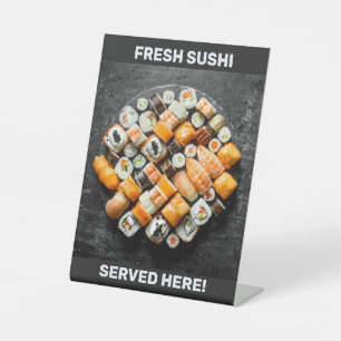 Panneau central du plateau de sushi personnalisé