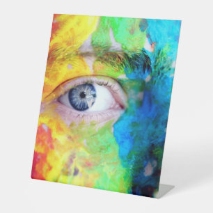 Panneau central en plastique 10"X12"