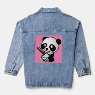 PANNEAU CUT PORTEZ SUSHI RICE DENIM JACKET