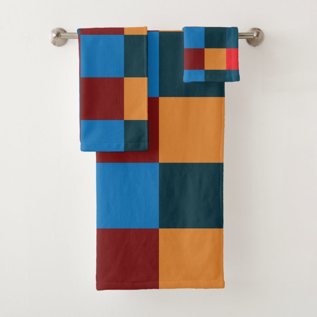 Panneau de À damiers couleur moderne (En situation)