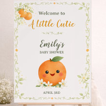 Panneau de bienvenue Baby Shower Un petit amour en