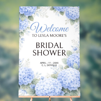 Panneau de bienvenue en acrylique pour Baby Shower